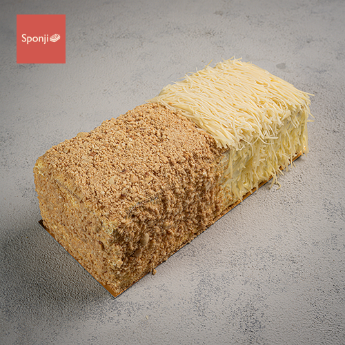 Sponge Cake - Topping cheese peanut